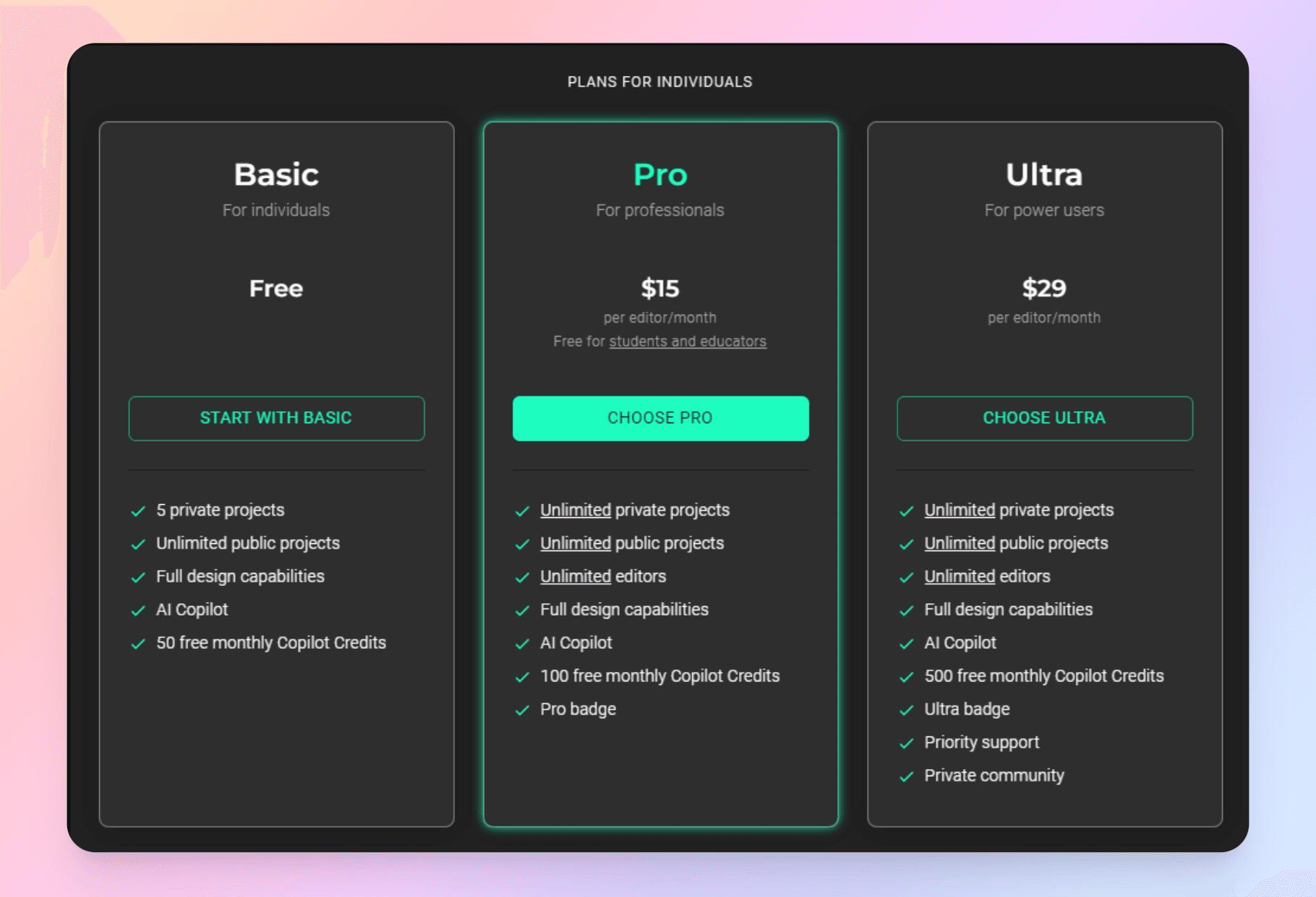 ai flux pricing image