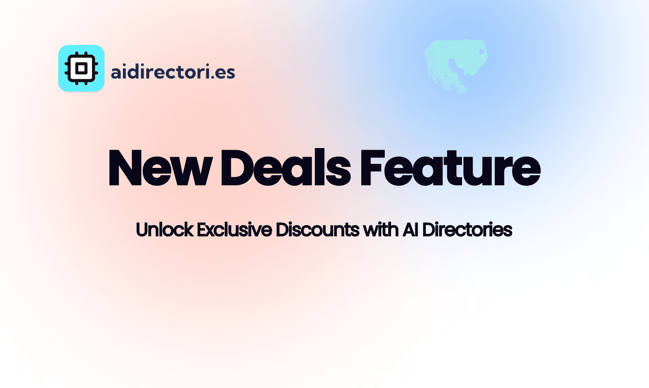 New Deals Feature: Unlock Exclusive Discounts with AI Directories image