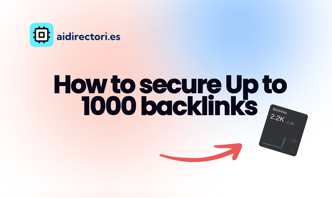 How to Secure Up to 1000 Backlinks with AI Directories image