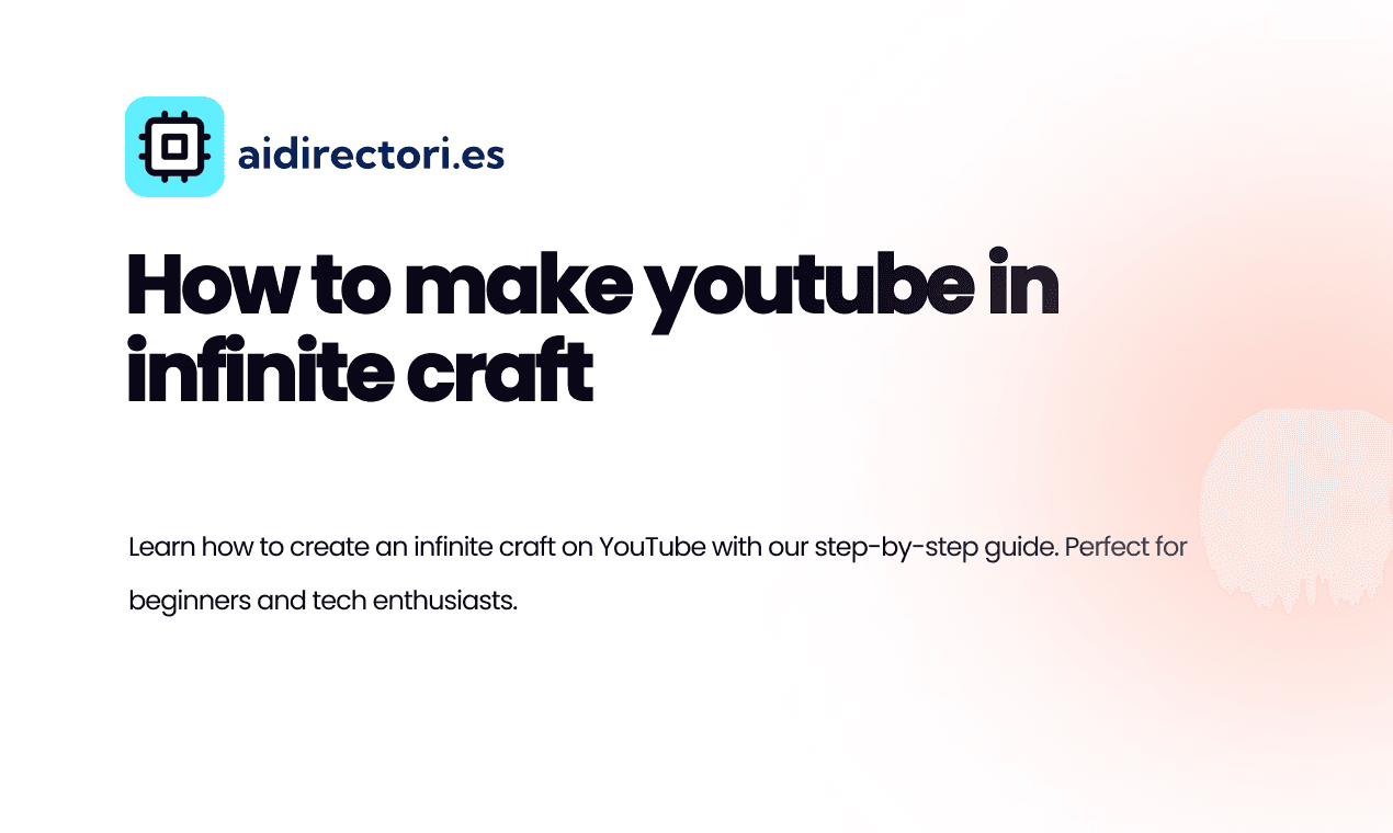 How to make youtube in infinite craft image