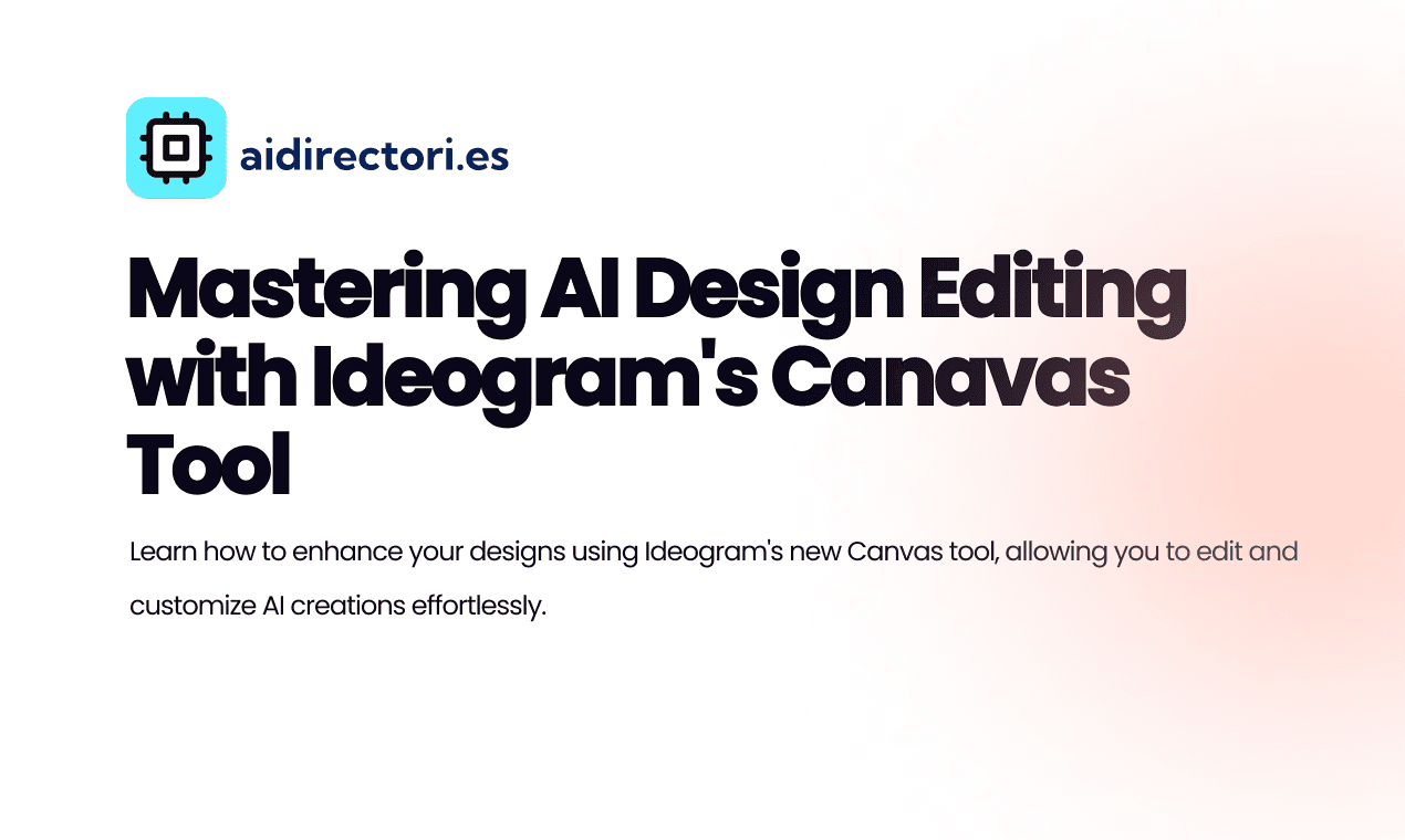 Mastering AI Design Editing with Ideogram's Canavas Tool image